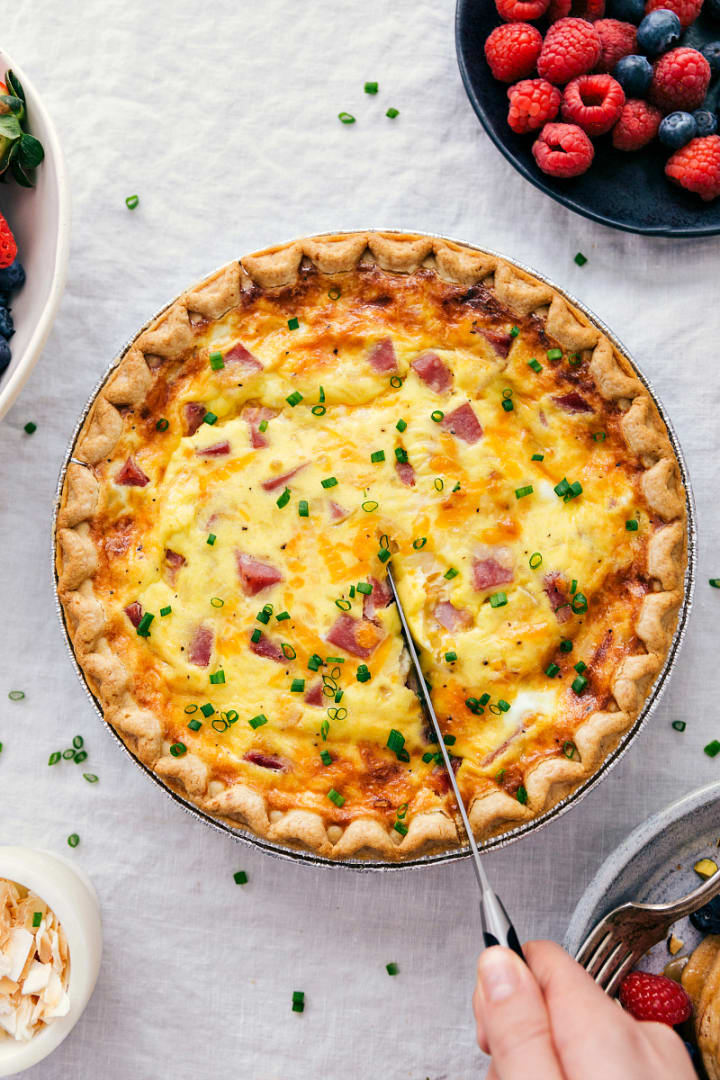 Best Homemade Ham Quiche Recipe Revealed - 2023 - AtOnce