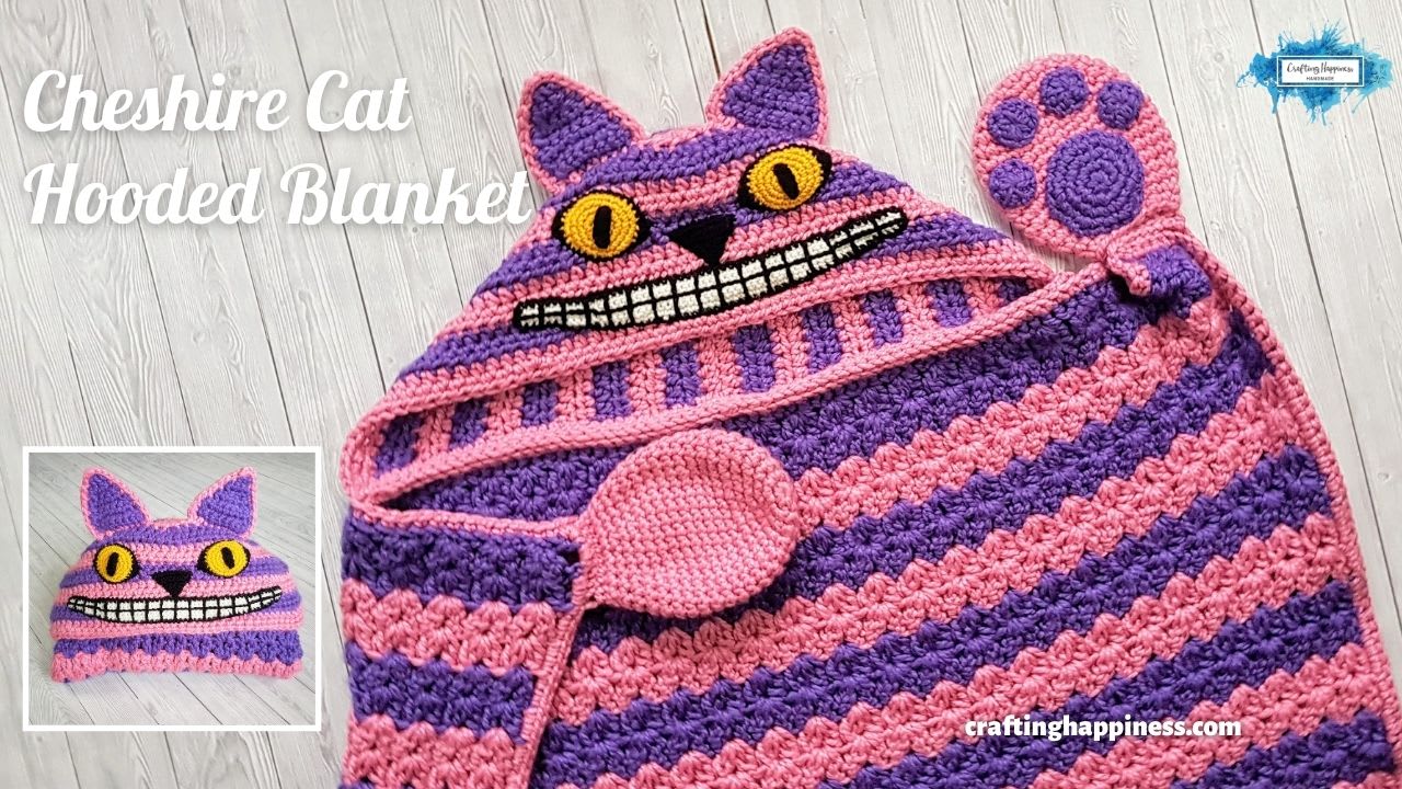 Hooded cat sales blanket crochet pattern