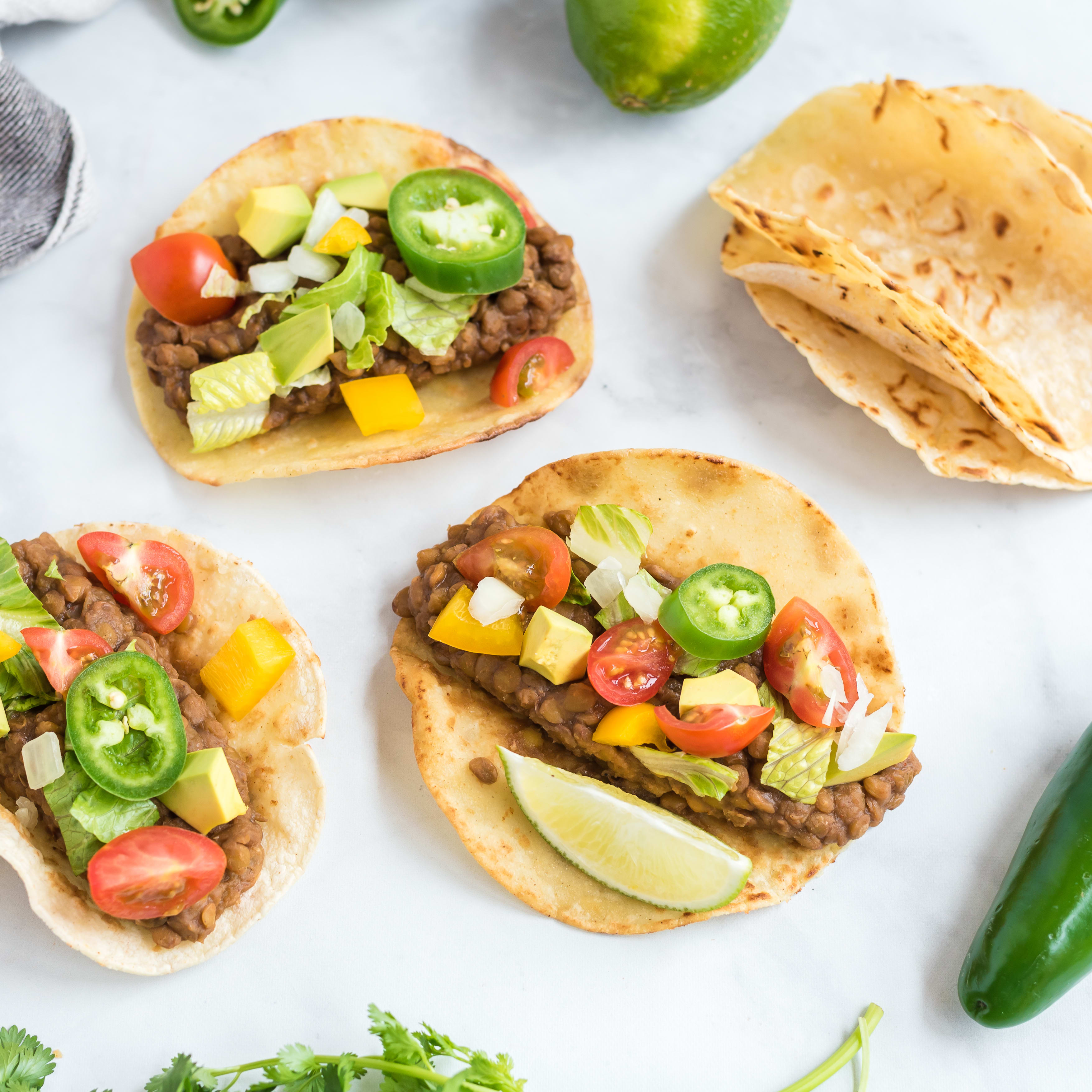 Red lentil hotsell tacos instant pot