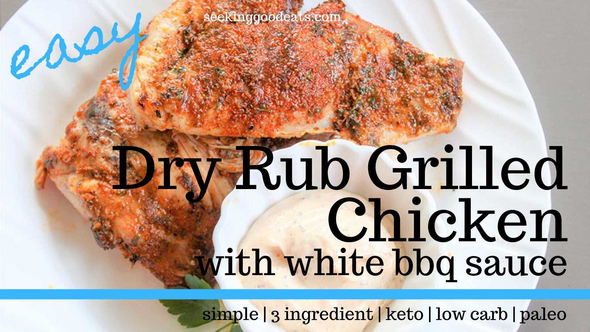 Simple Grilled Chicken Dry Rub - Creme De La Crumb