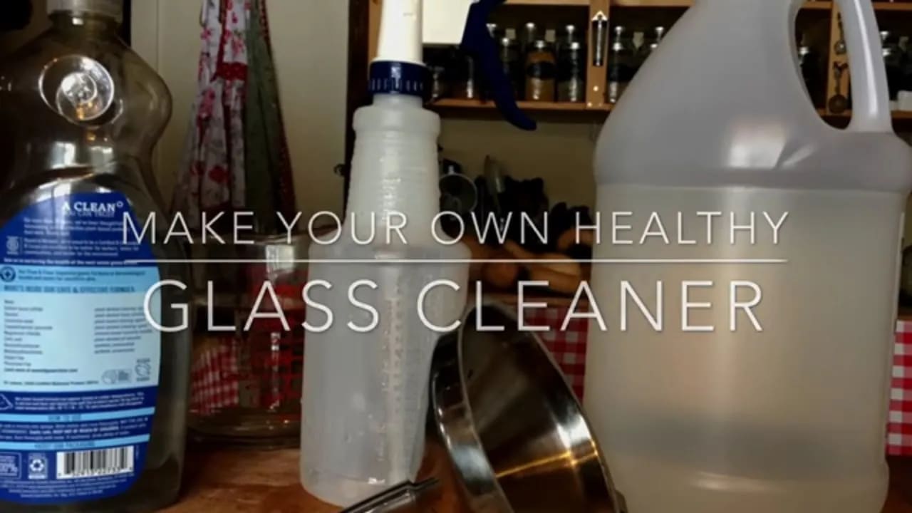 The BEST Homemade Glass Cleaner Recipe - Unsophisticook
