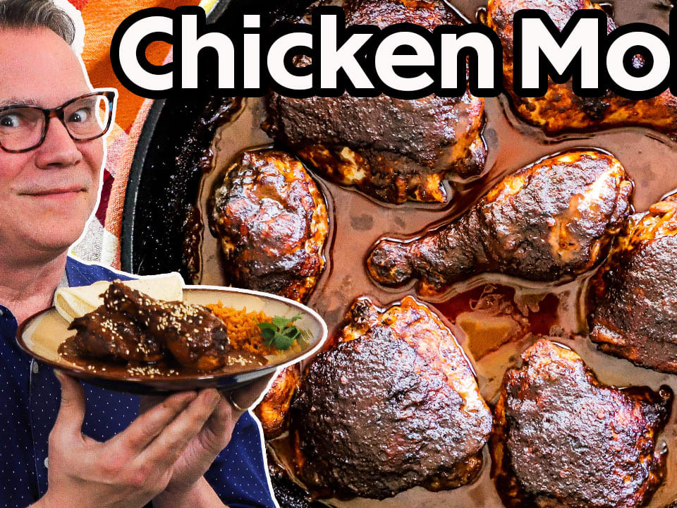 Using Ancient Tools To Make Traditional Mexican Chicken Mole