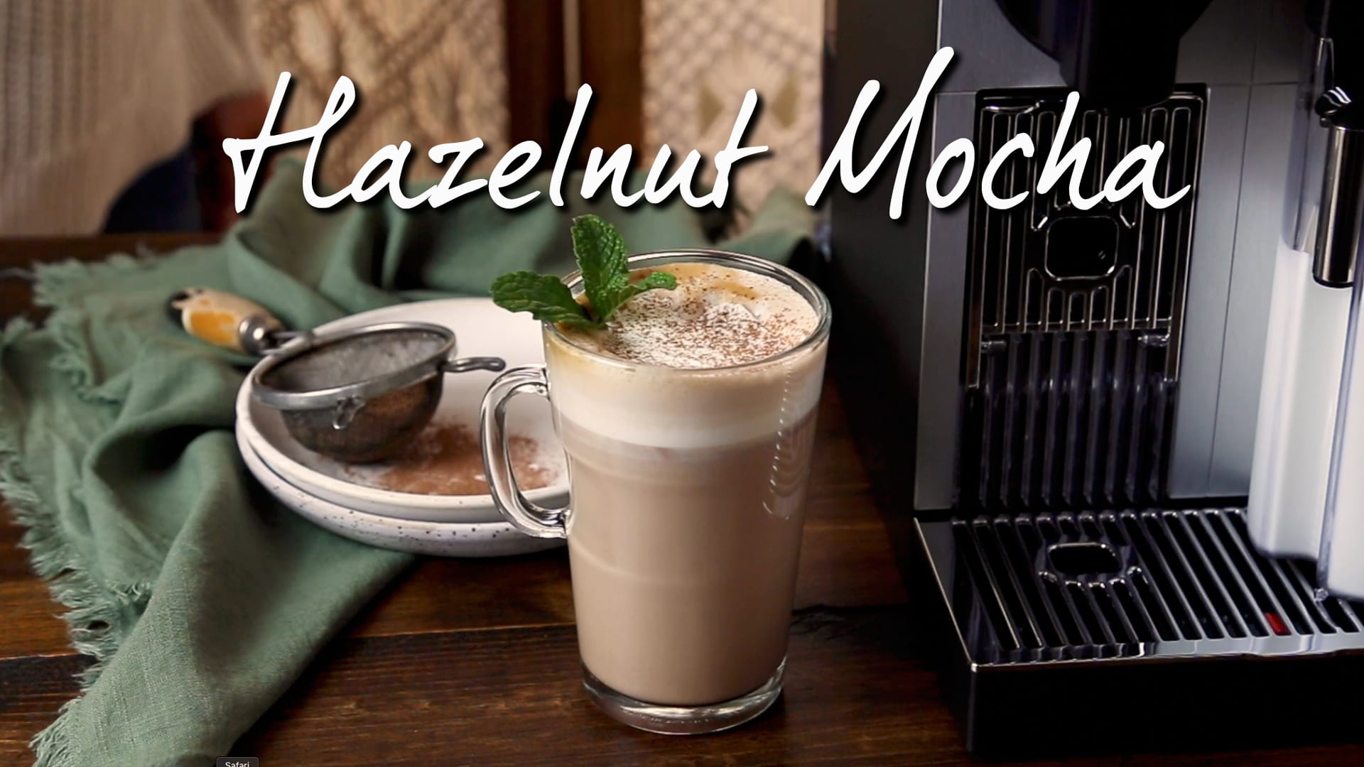 Chocolate Hazelnut Latte - Wild Wild Whisk