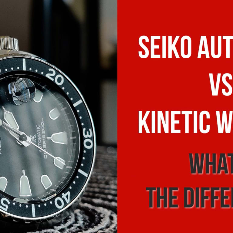 Seiko Automatic vs Kinetic Watches - What's The Difference? I Know Watches