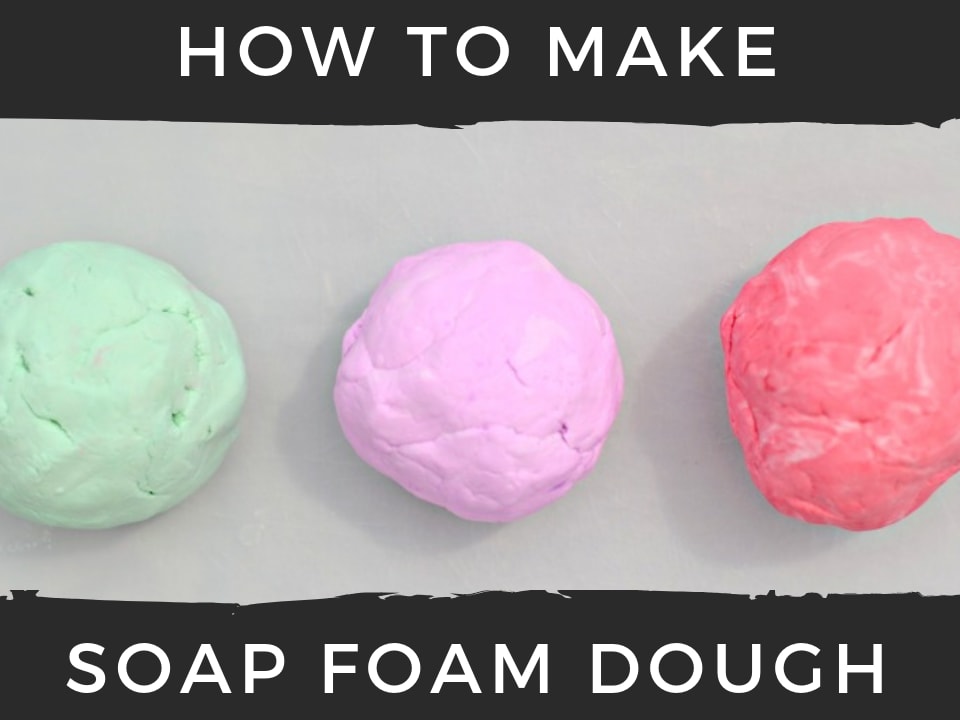 Soap Foam Dough {Sensory Dough Recipe for Kids}