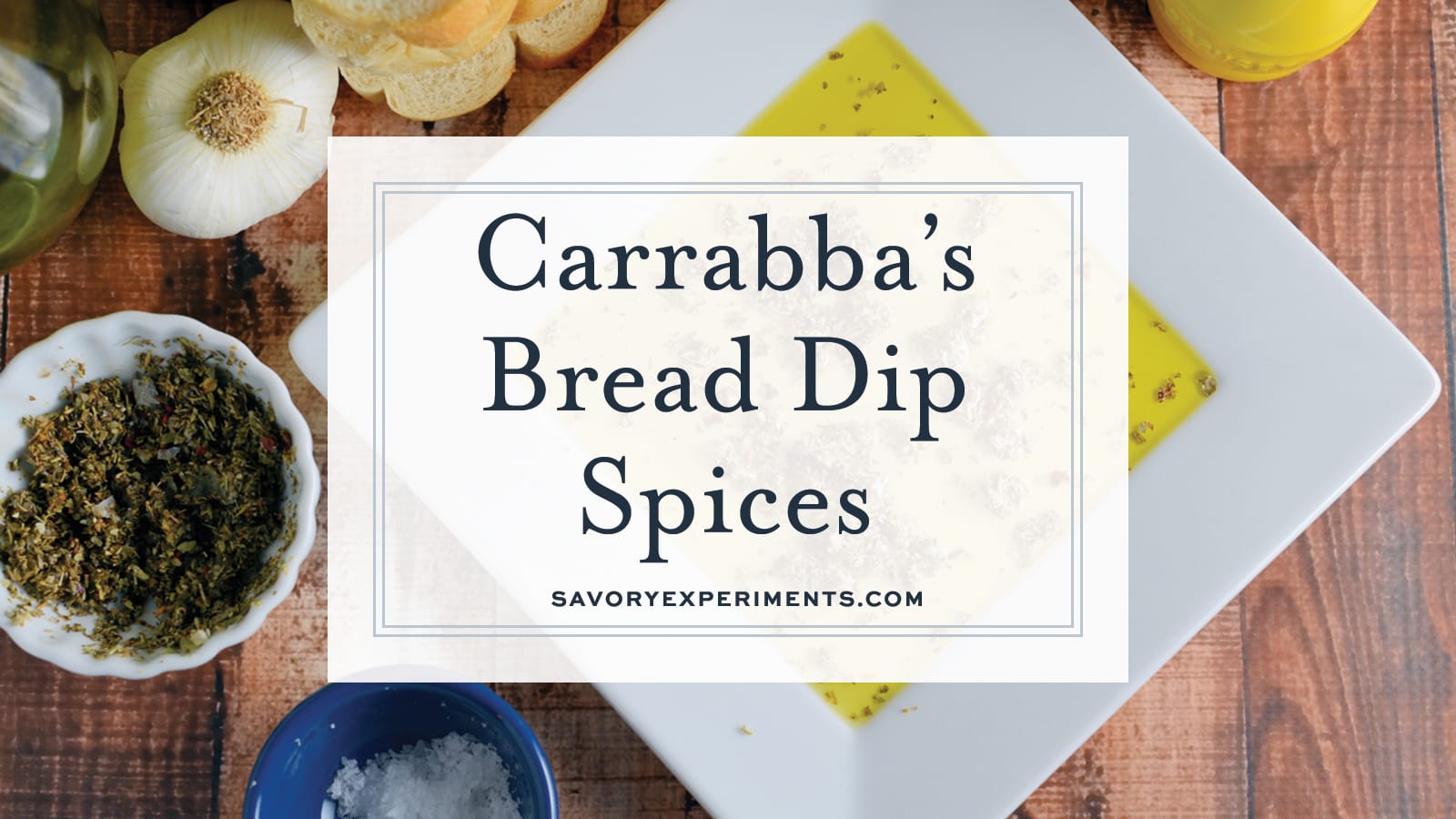 Easy Carrabba's Bread Dipping Oil + VIDEO (Made 100k+ Times!)