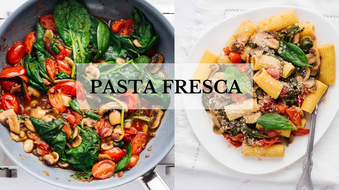 Chicken and Pasta Fresca Recipe 