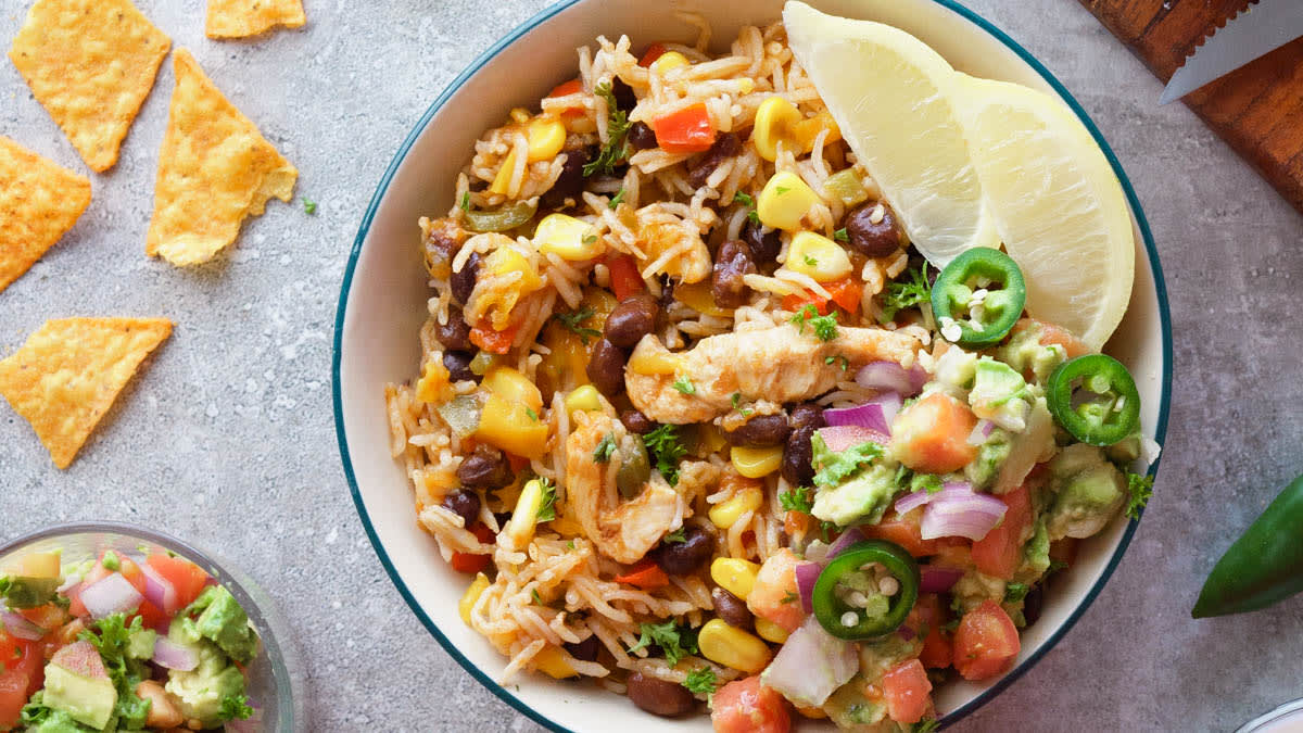 Instant pot mexican chicken with black beans and corn on sale