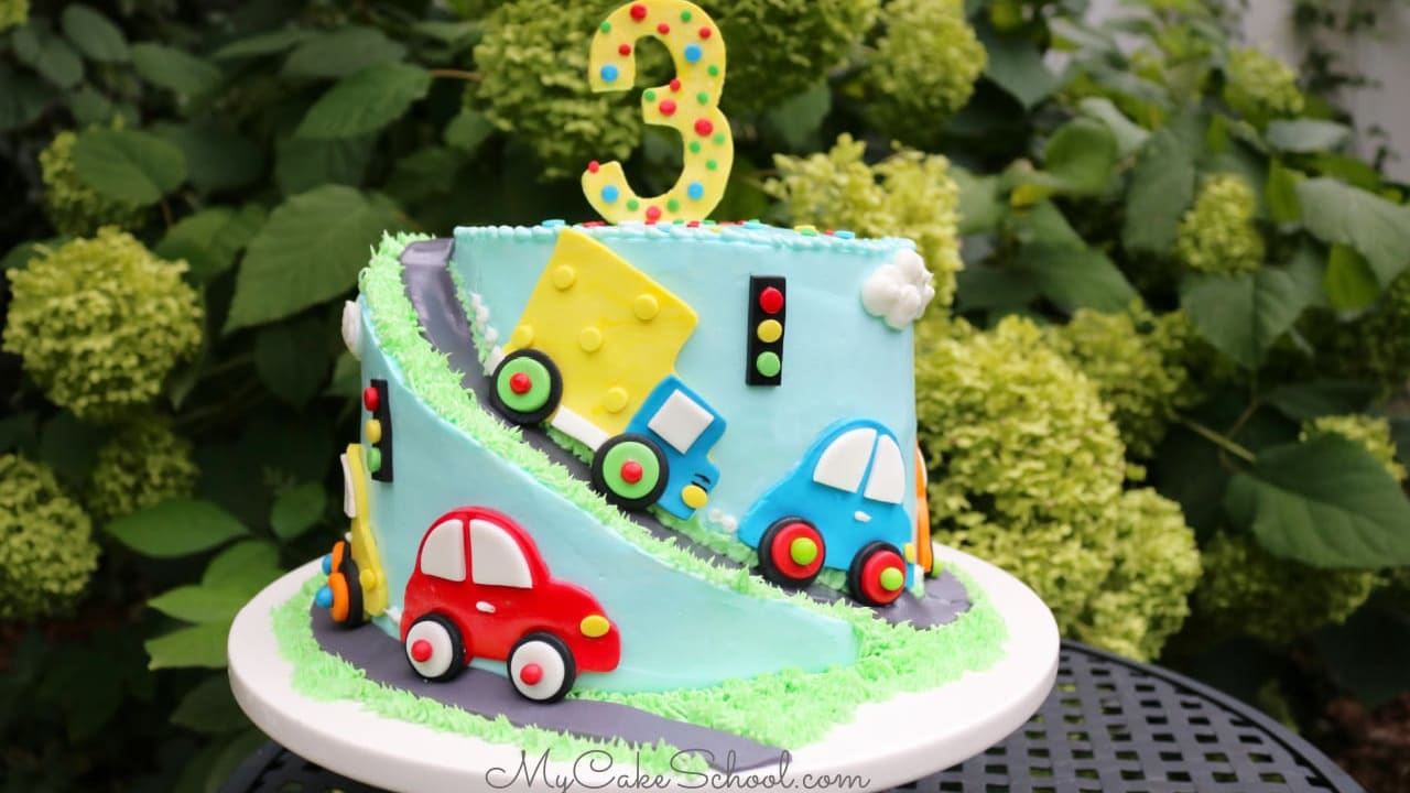 Fascinating Car Cake - Cake House Online