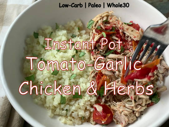 Instant pot garlic deals herb chicken and rice