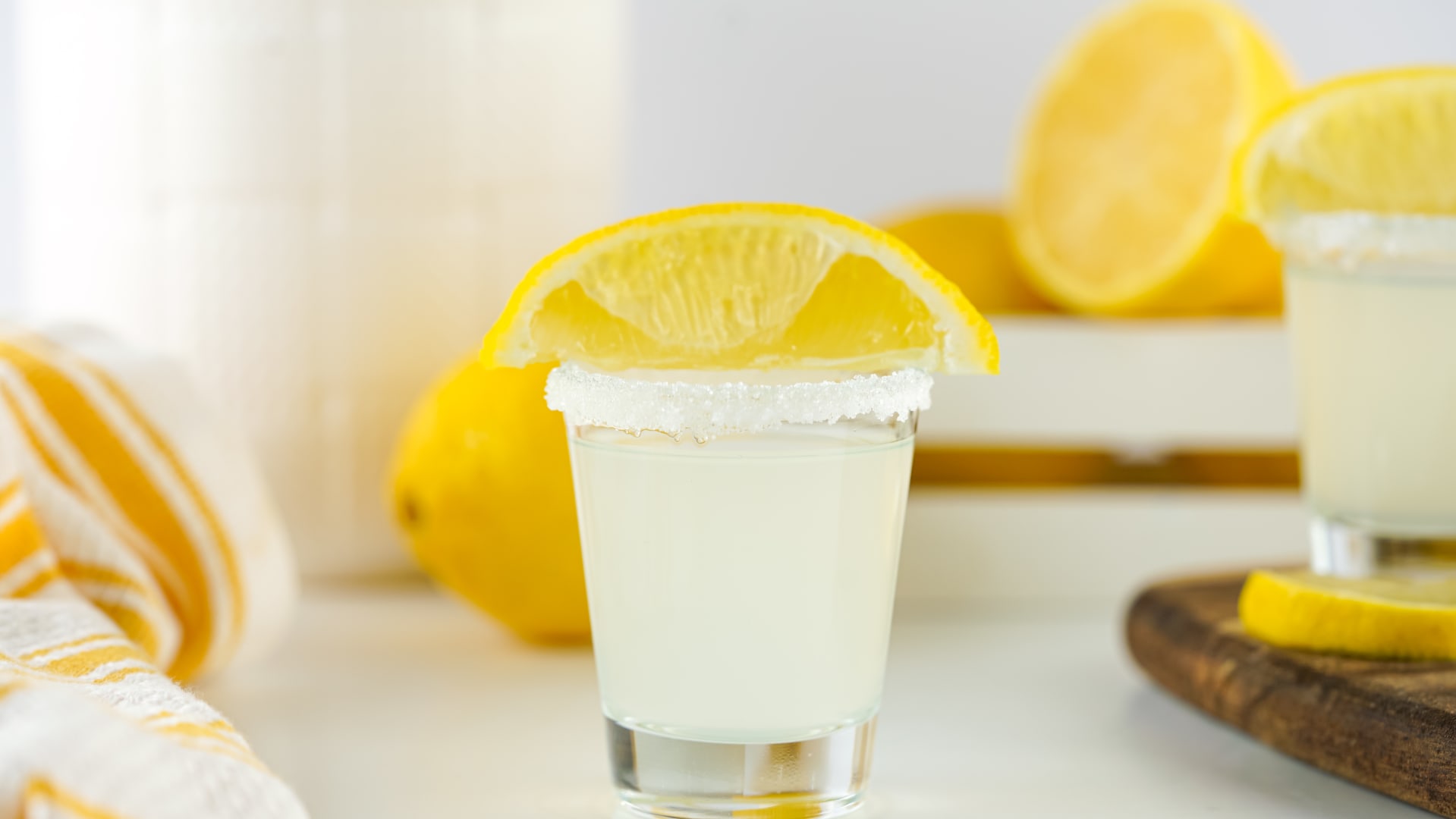 Lemon Drop Shot Recipe - Swirls of Flavor