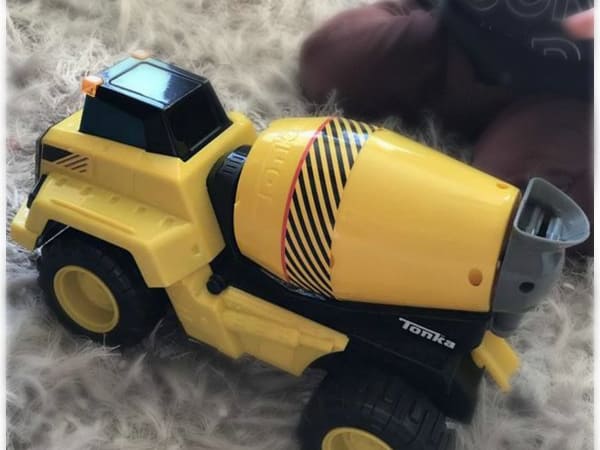Tonka power movers cement mixer hotsell