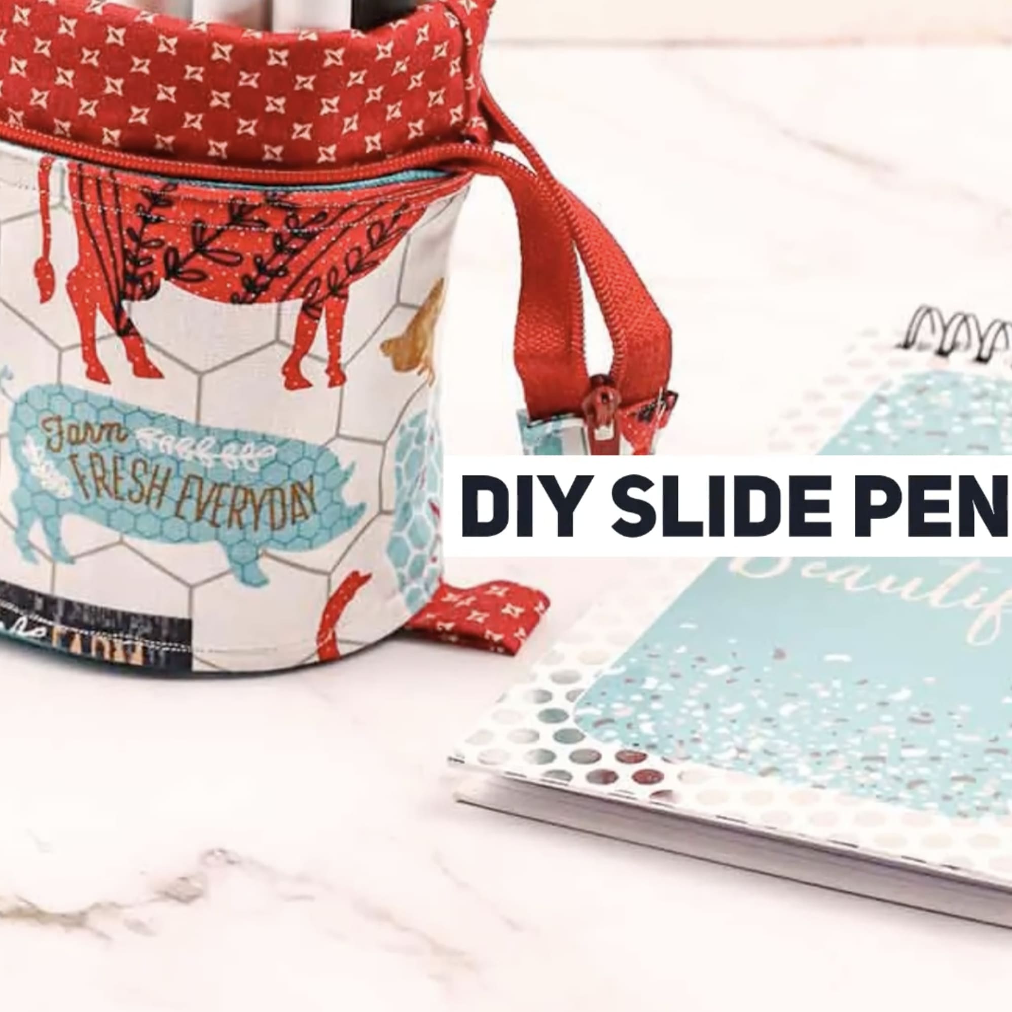 DIY Slide Pen Pouch