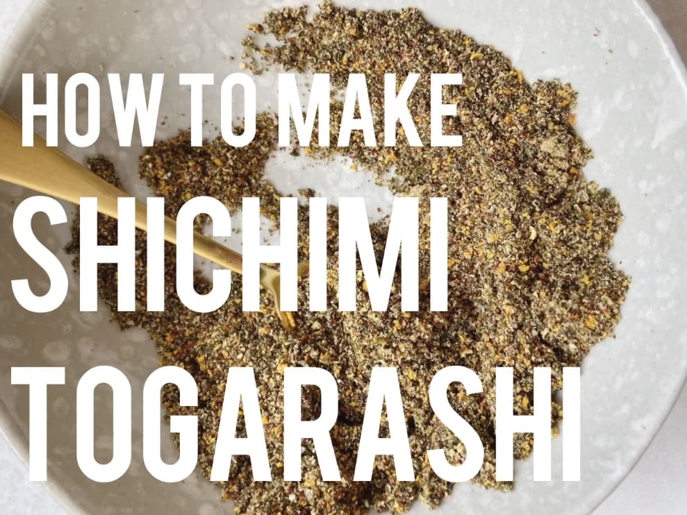 Shichimi Togarashi Spice Recipe