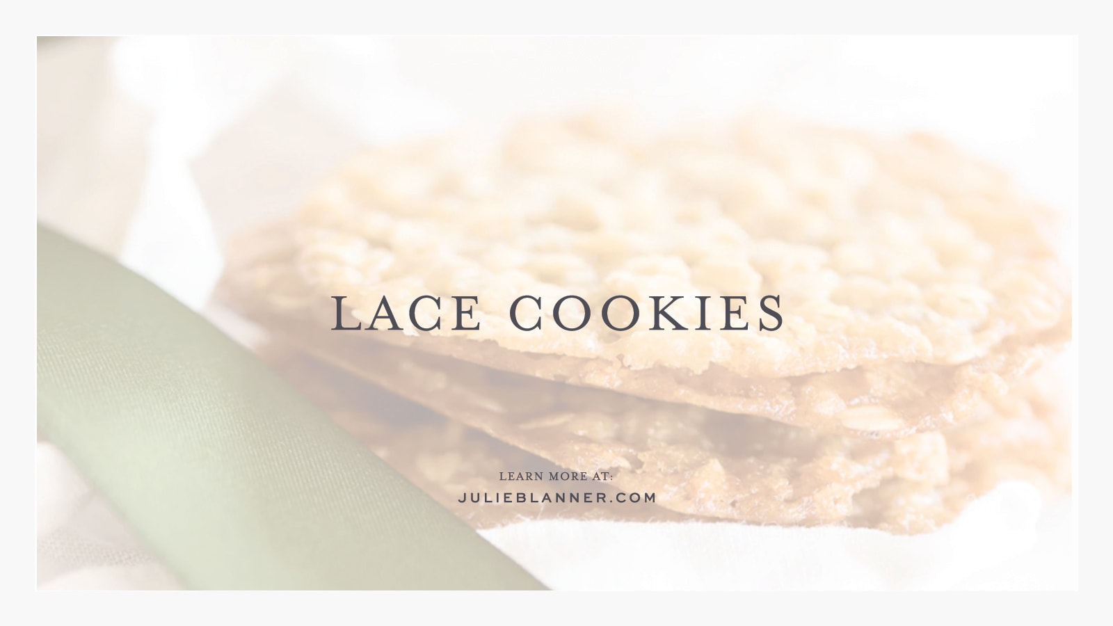Lace Sandwich Cookies (Laceys) - Gemma's Bigger Bolder Baking