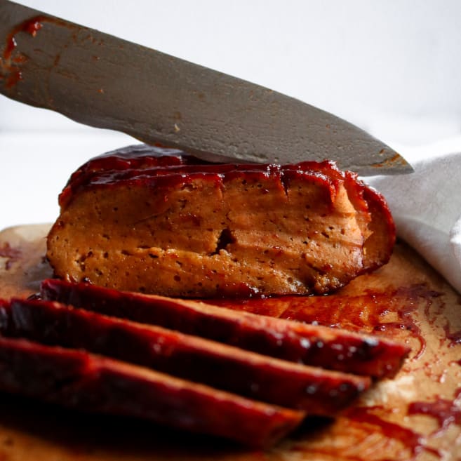 Delicious Glazed Vegan Ham! - Oil Free - A Plantiful Path