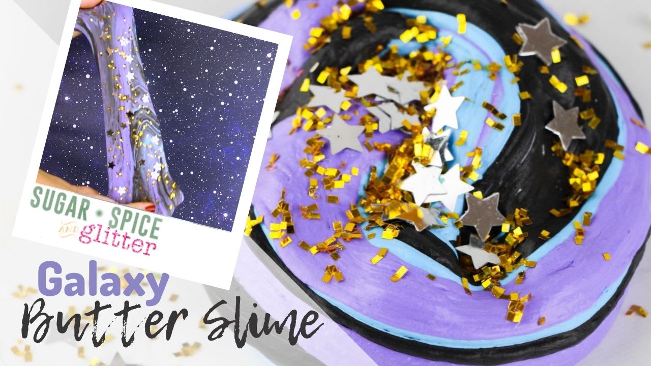 How to Make Galaxy Slime- Spirited and Then Some