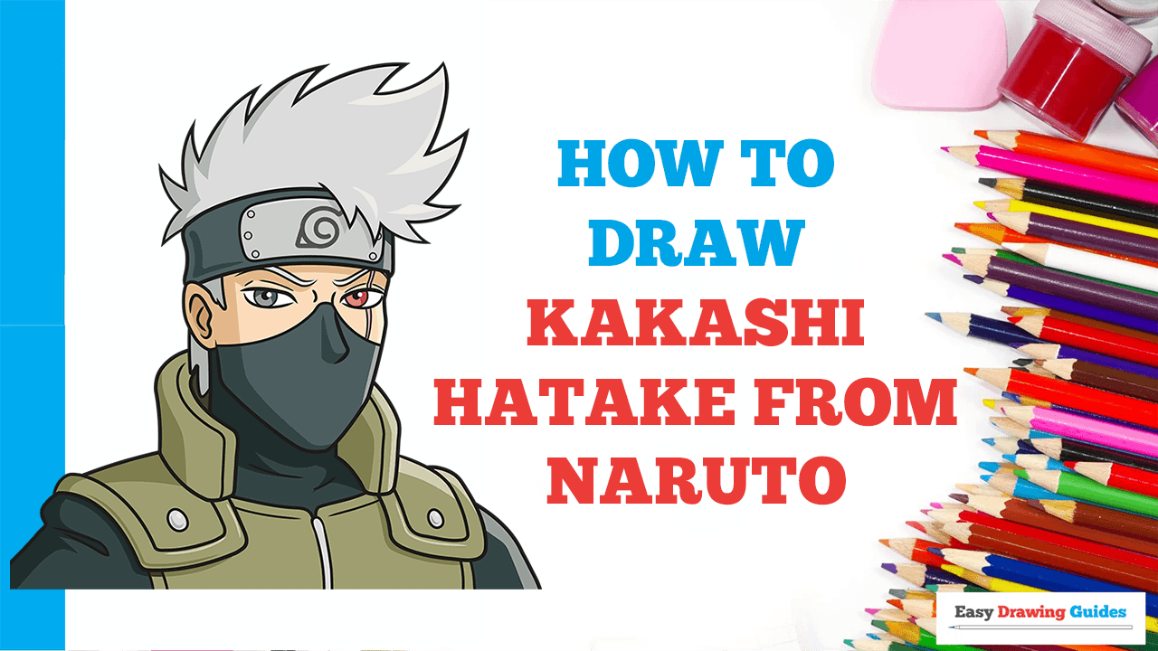 Kakashi from Naruto coloring pages download and print  Coloring Pages SK