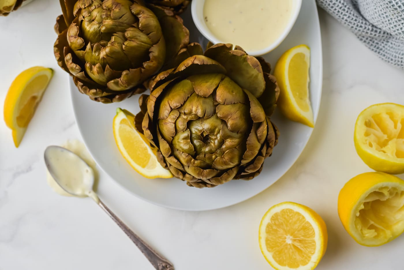 Instant Pot Artichokes with Creamy Dip Clean Eating Kitchen