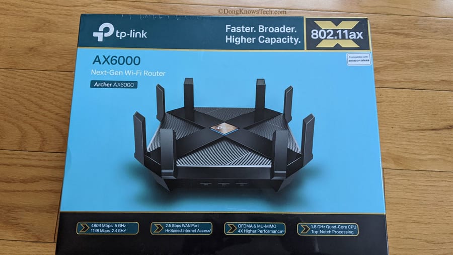 The TP-Link Archer AX6000 could use some curves!