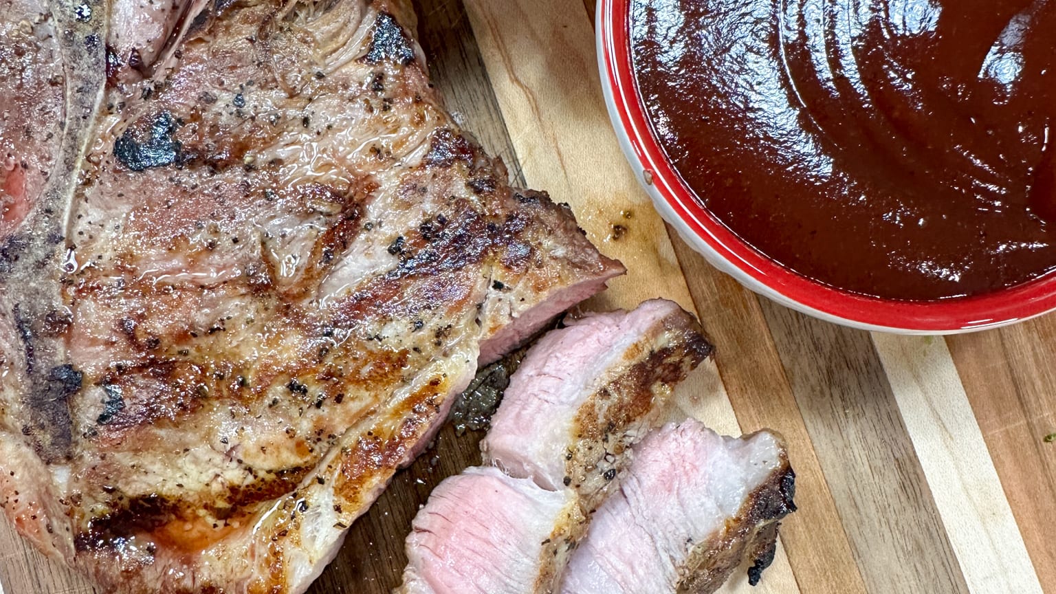 Easy And Tender Grilled Pork Shoulder Steak