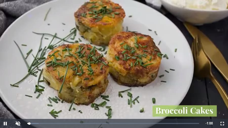 Teri's Broccoli Cakes Recipe | Food Network