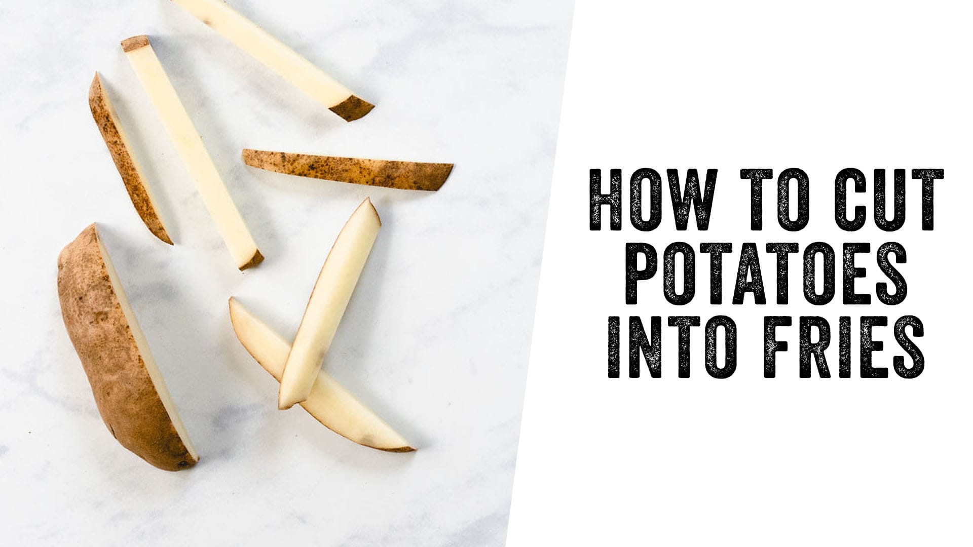 How To Cut Potato For Fries 