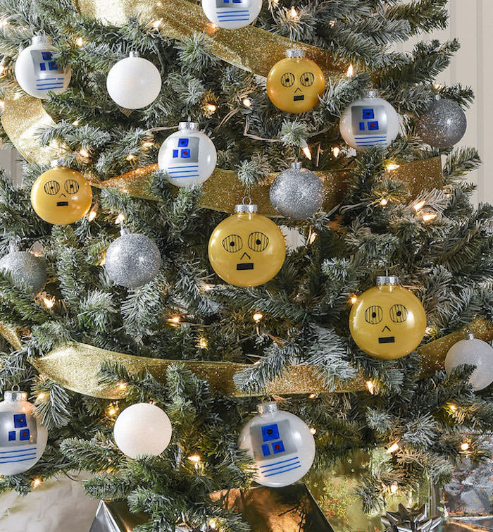 Droid Themed Star Wars Christmas Tree