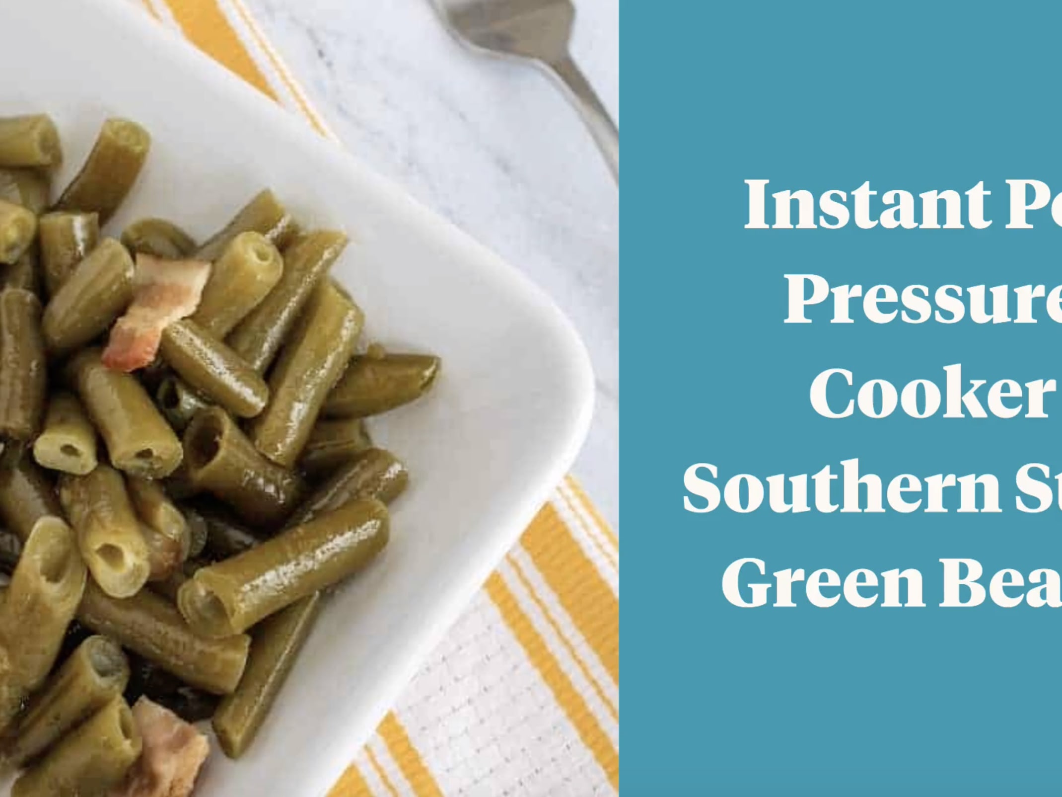 Recipe for Slow Cooker Fresh Garlic Green Beans - 365 Days of Slow Cooking  and Pressure Cooking