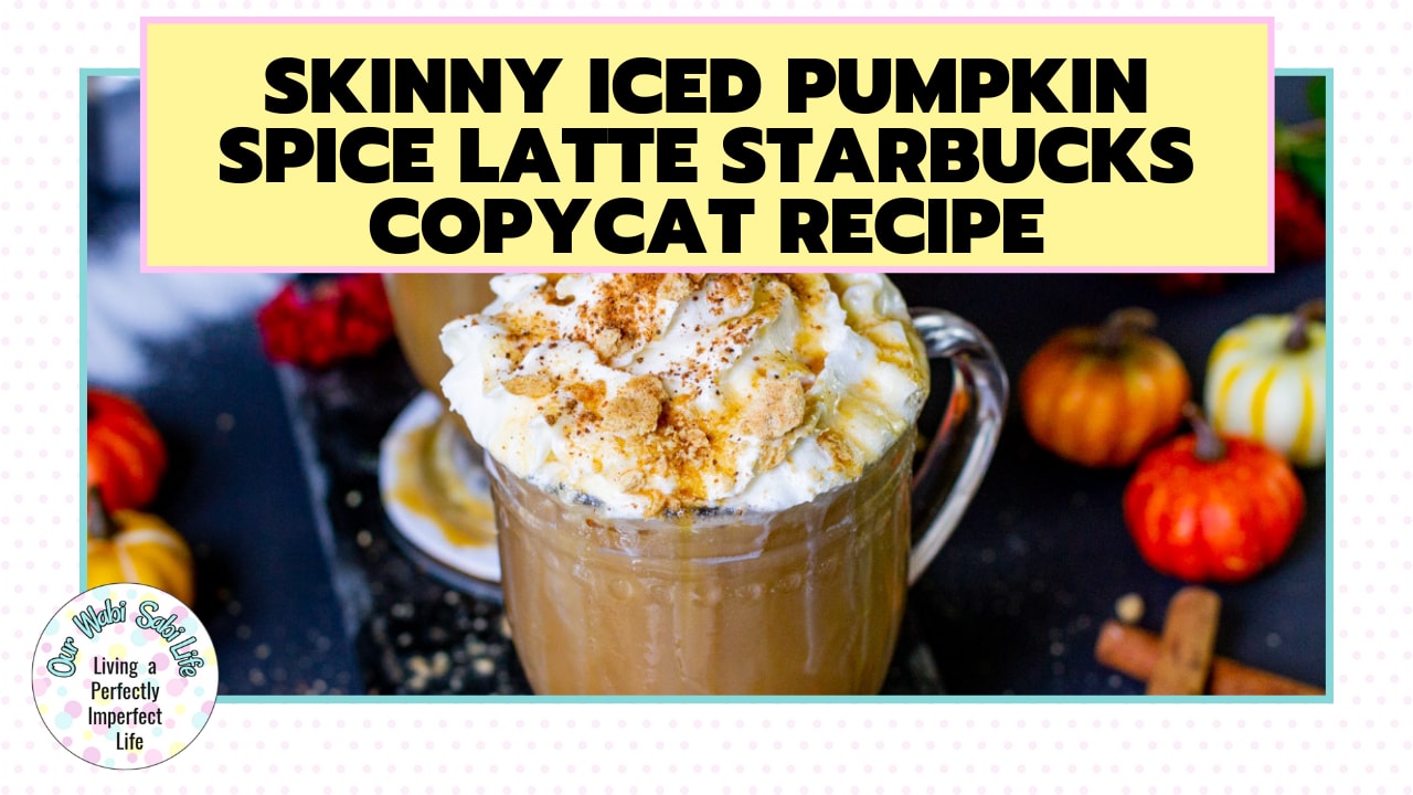 Pumpkin Spice Iced Latte {Starbucks Copycat} - The Busy Baker