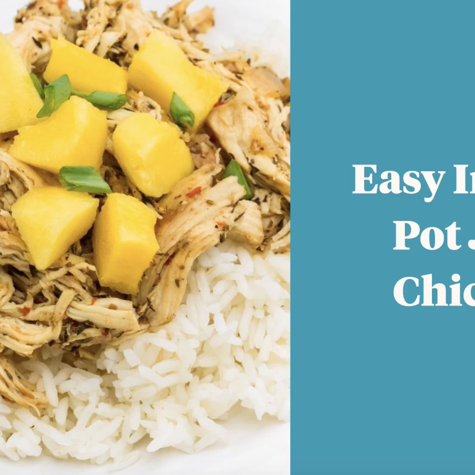 Instant Pot Jerk Chicken Recipe