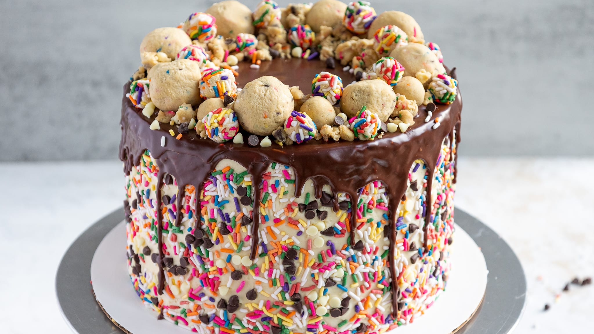 Cookie Dough Cake | The Sweet Occasion