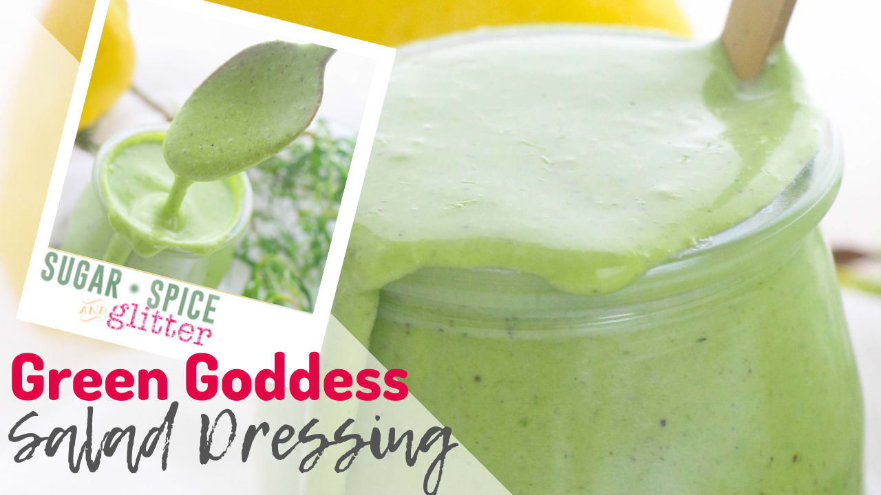 Green Goddess Dressing Recipe {or Dip!} - Belly Full