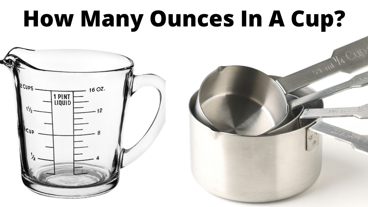 Cups to Ounces - How Many Ounces in a Cup?
