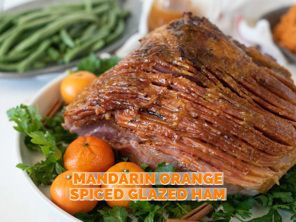 Holiday Spiced Glazed Ham Recipe - Serendipity And Spice