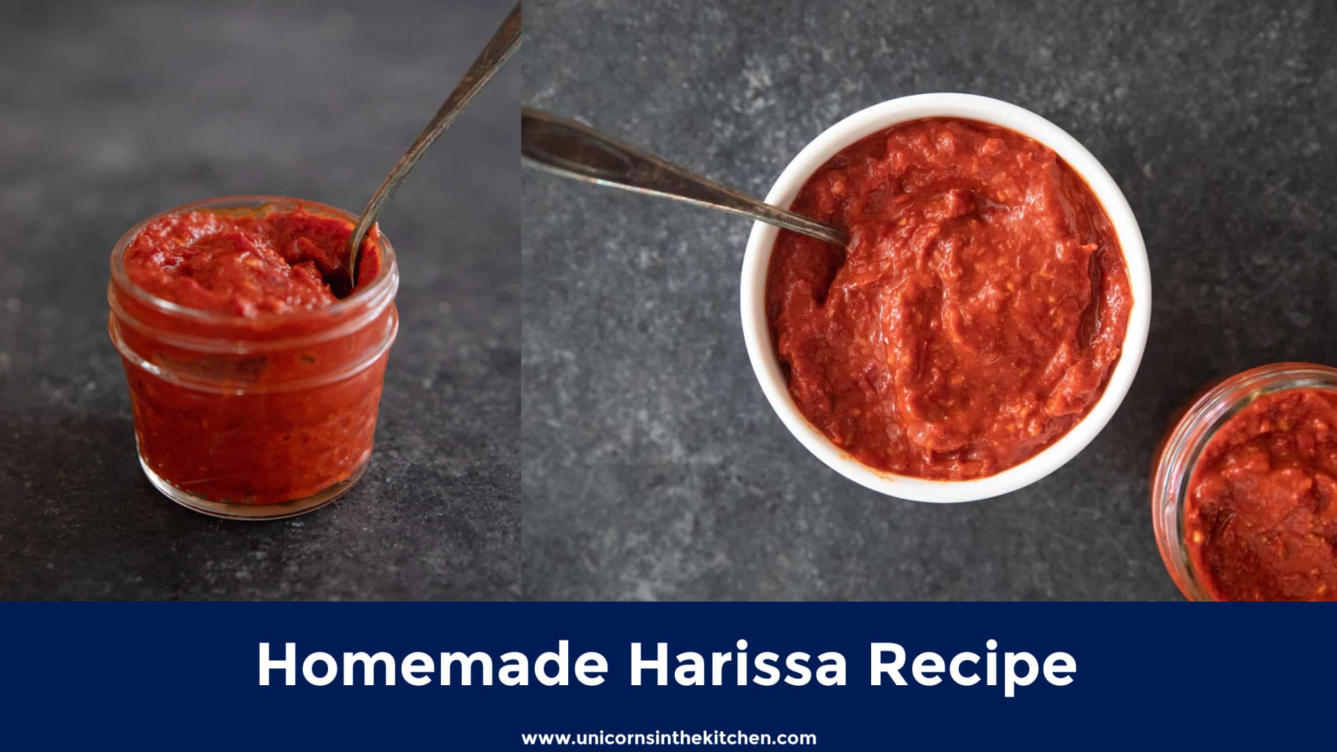 Easy Homemade Harissa (Fresh Ingredients) - Amira's Pantry