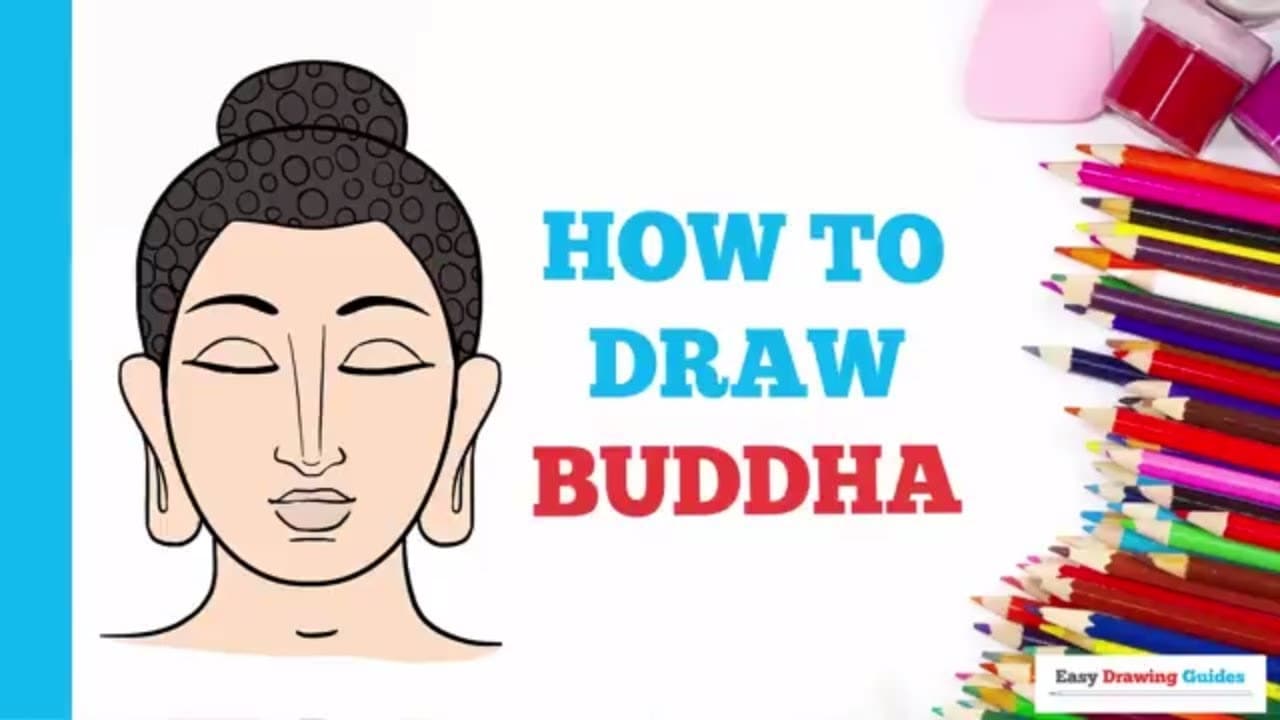 how to draw lord buddha easy pencil sketch drawing,easy pencil art gautam  buddha,gowthama buddha , - YouTube