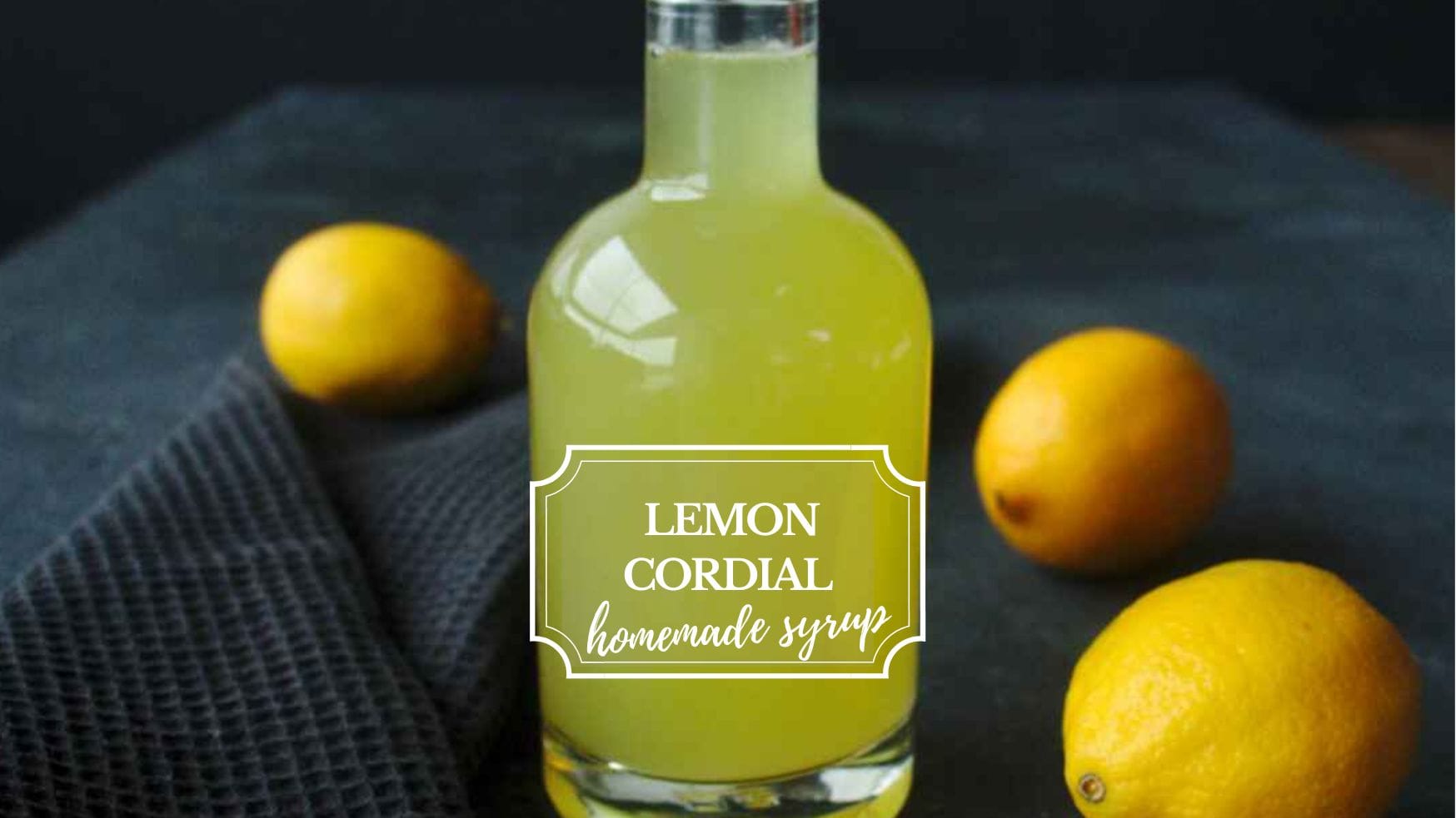 Lemon Cordial Recipe With