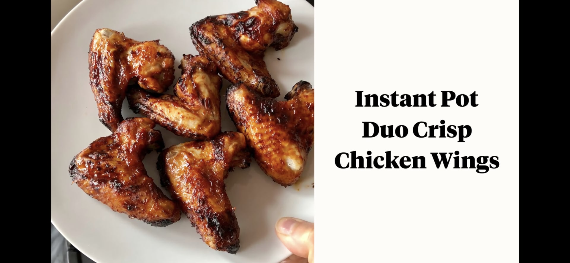 How to Cook Chicken Wings in the Instant Pot Duo Crisp - Feisty Tapas