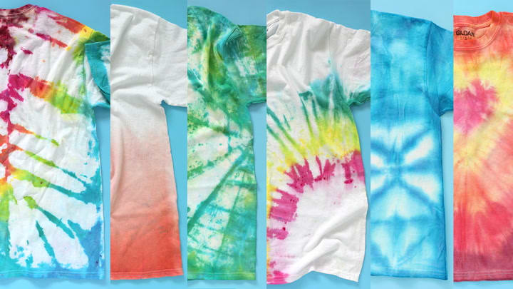 30+ Tie Dye Designs for Cool Tie Dye Patterns • Kids Activities Blog