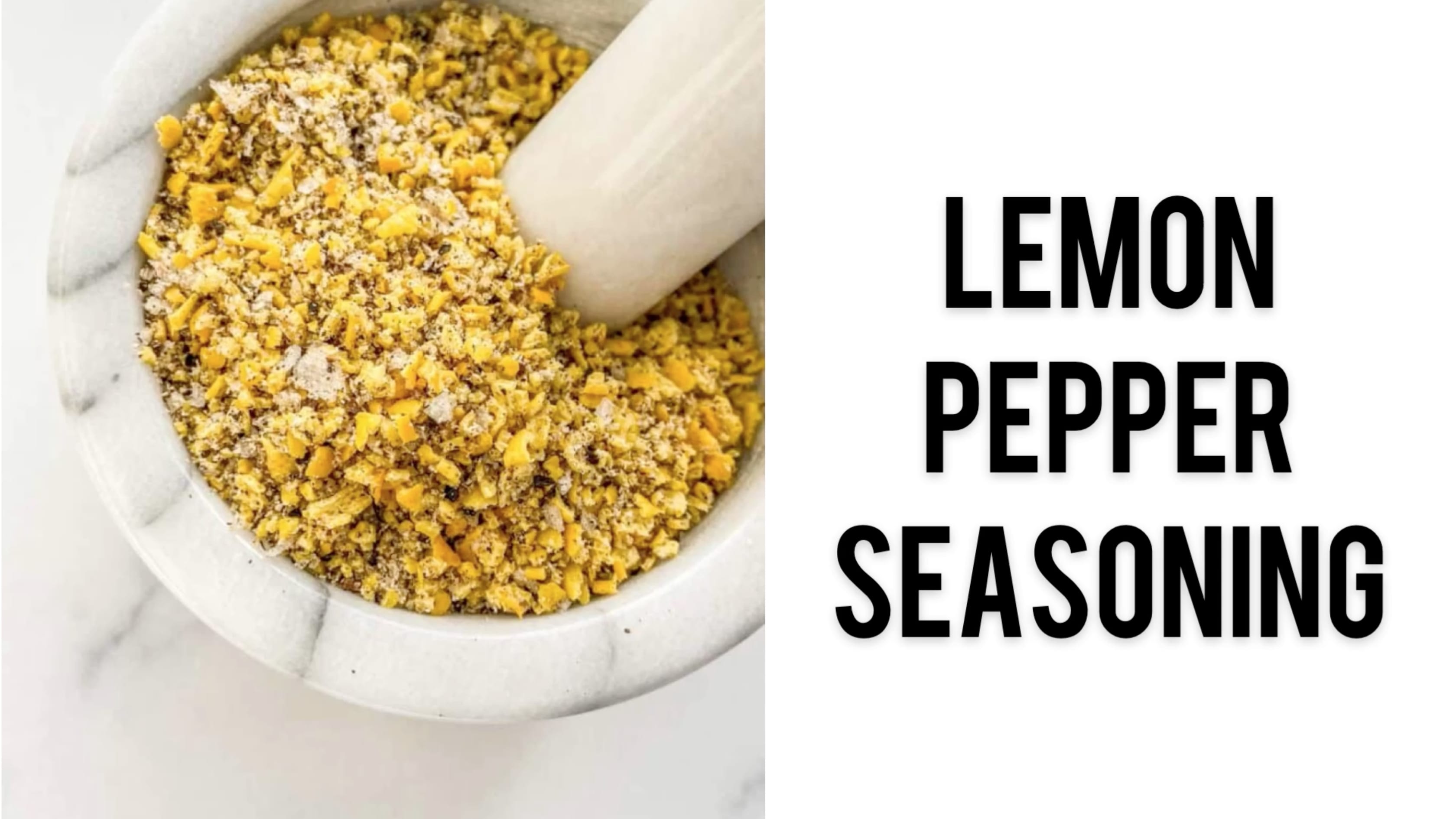 Homemade Lemon Pepper Seasoning - That Girl Cooks Healthy