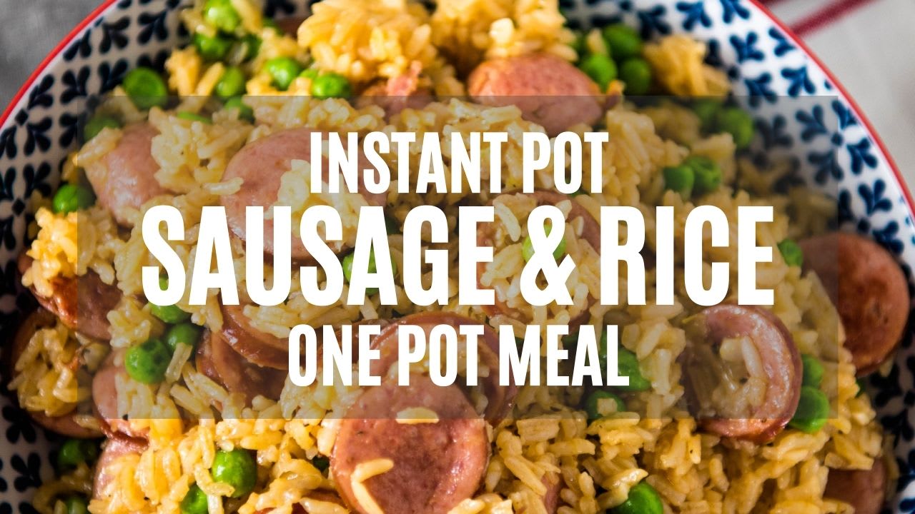 Instant Pot Sausage and Rice