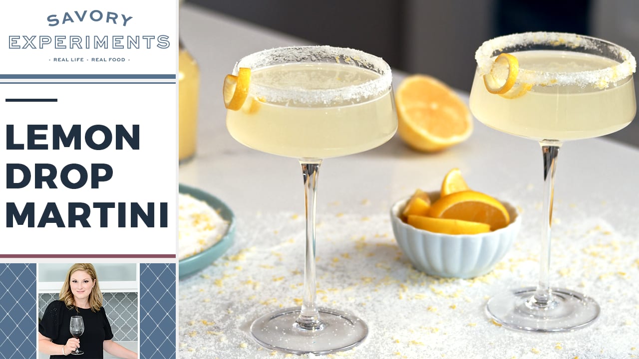 Lemon drop martini - Family Food on the Table