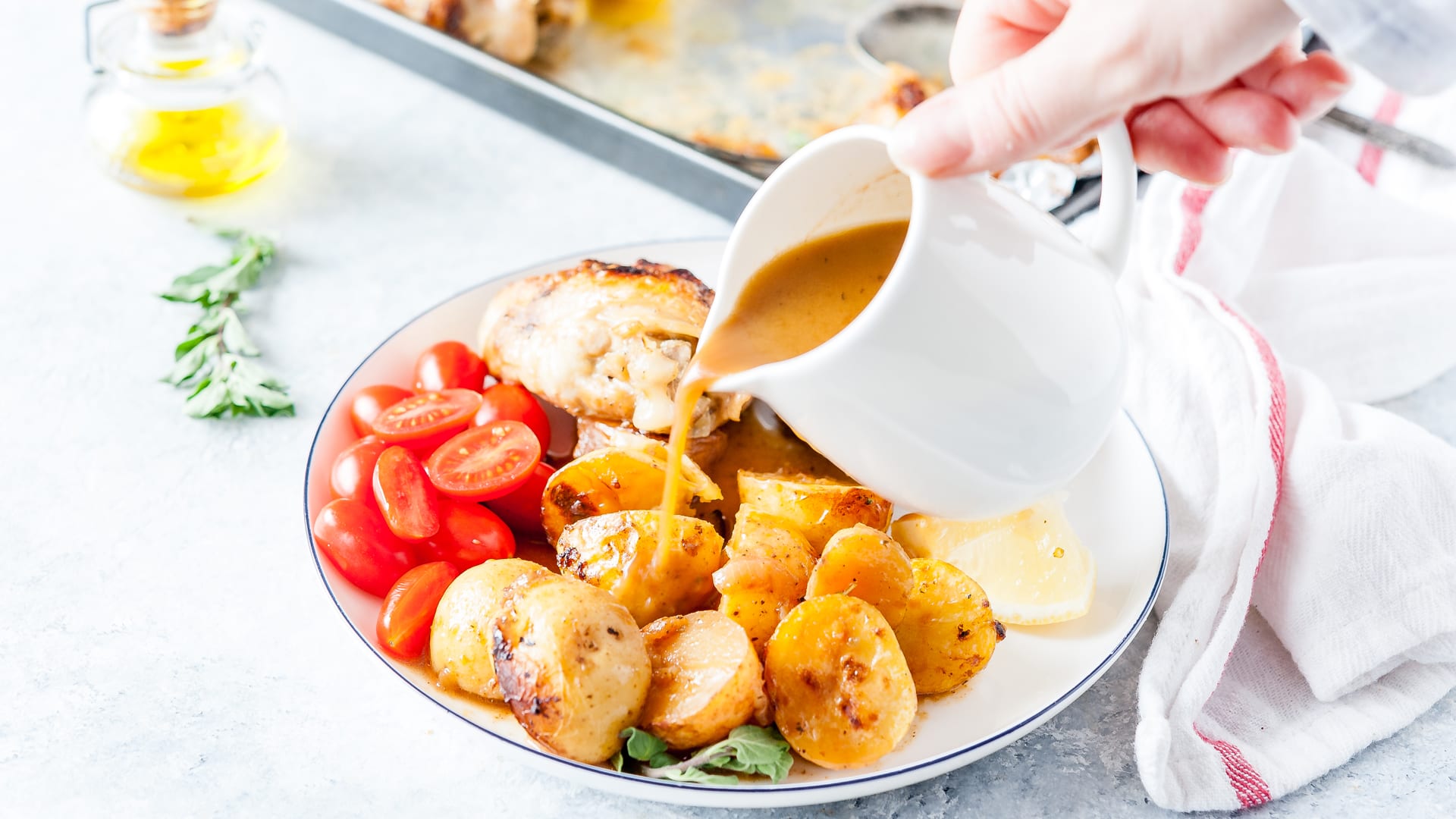 Instant Pot Greek Lemon Chicken and Potatoes