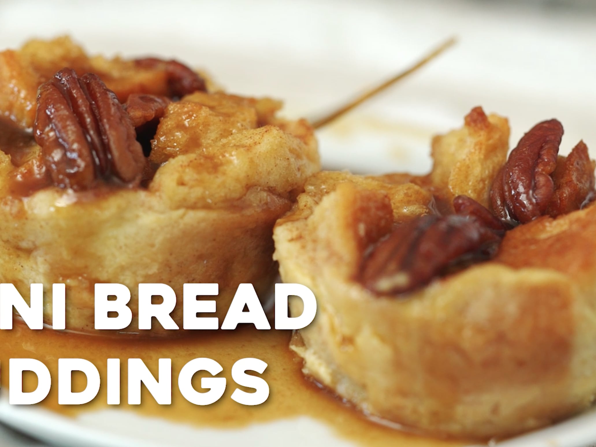 Mini Bread Puddings Recipe