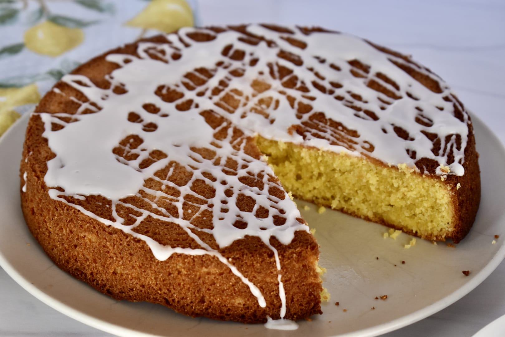 Lemon polenta cake vegan and gluten free Recipe, Calories & Nutrition Facts