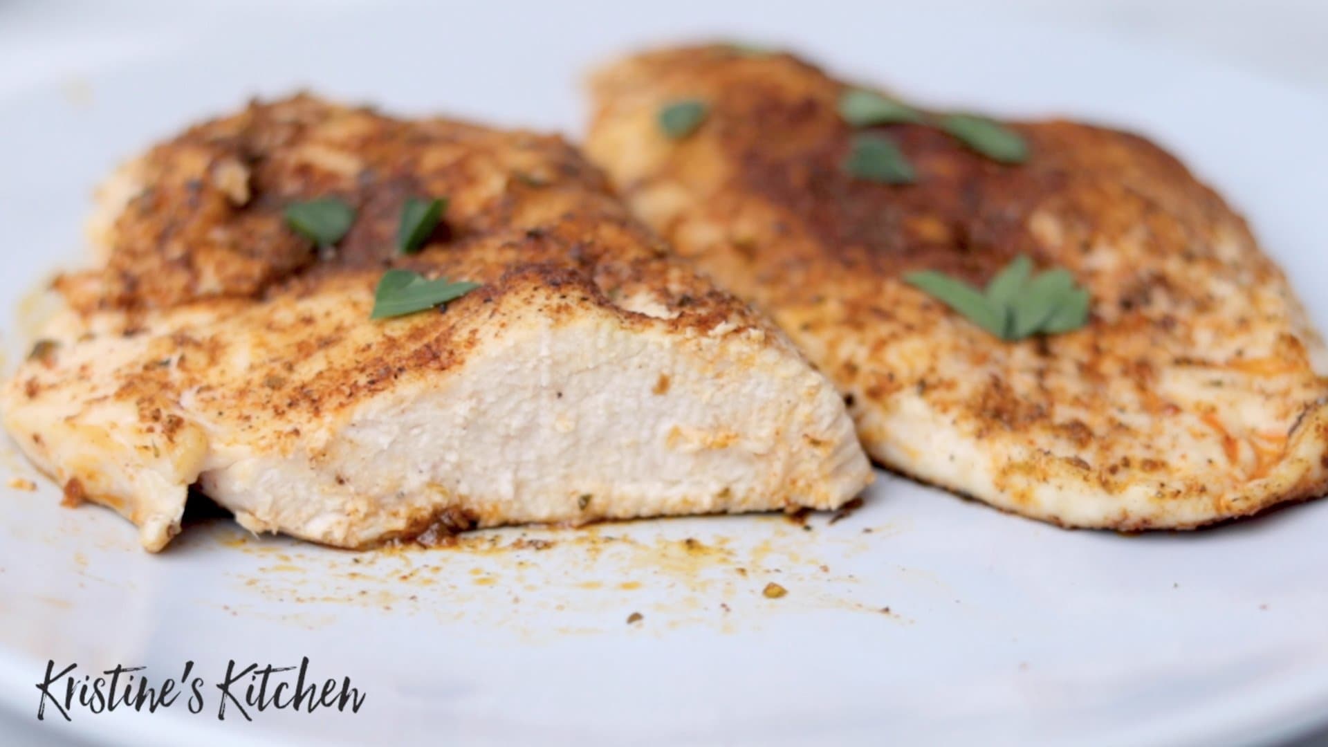 Baked Chicken Breast (Juicy & Easy!) - Kristine's Kitchen