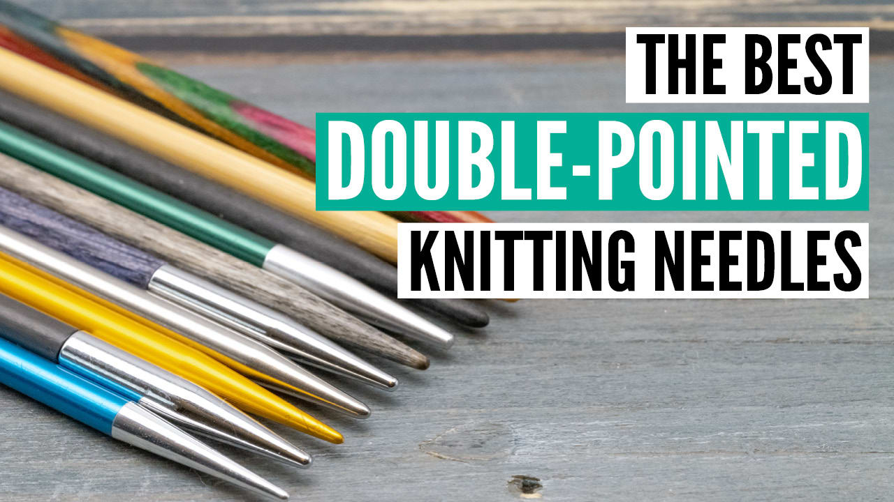 Knit Picks Double Pointed Wood Knitting Needle Set (Mosaic 8 inch)