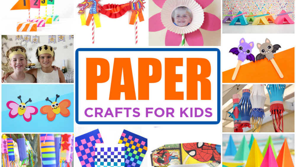 50+ Quick & Easy Kids Crafts that ANYONE Can Make! - Happiness is