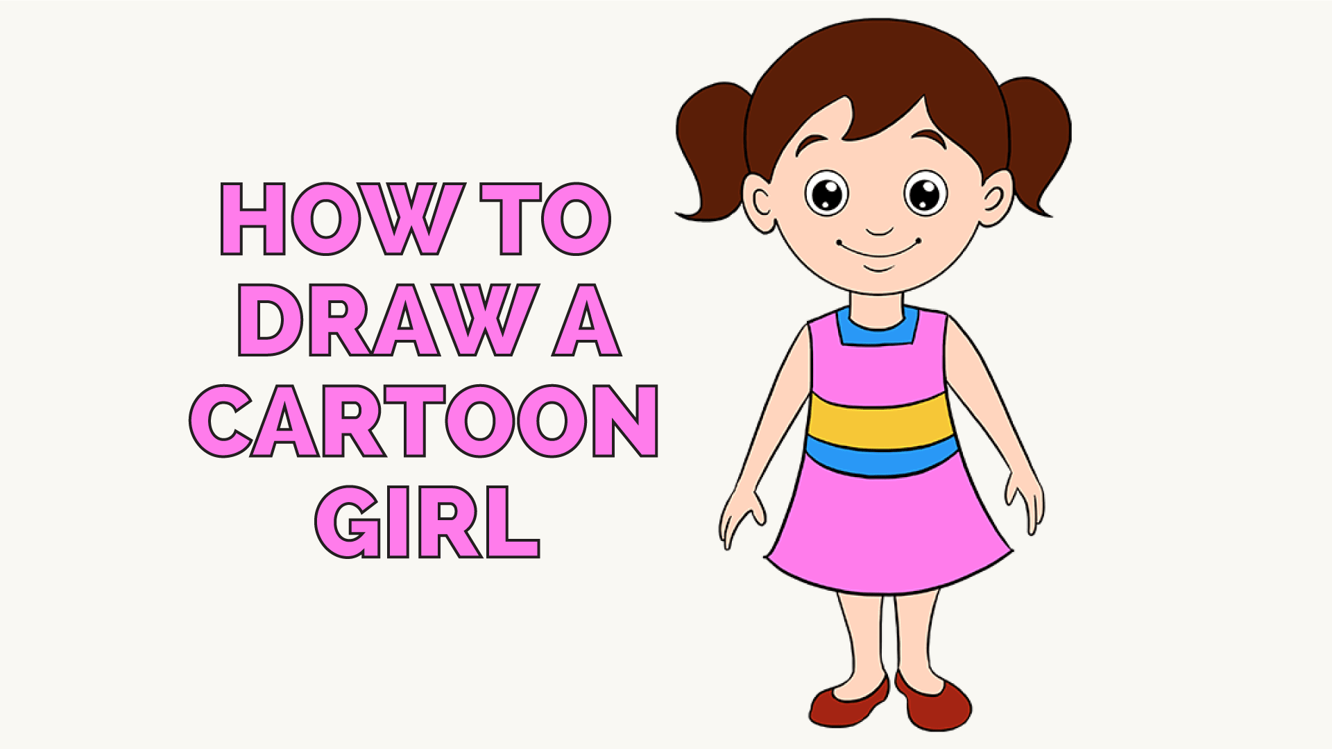 How to Draw a Girl: Easy Step-by-Step Girl Drawing Tutorial for Beginners